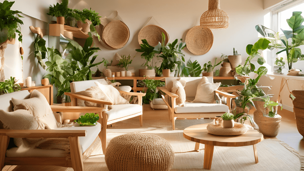 decoração natural