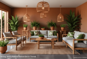 Tendências de Decoração Natural para 2025