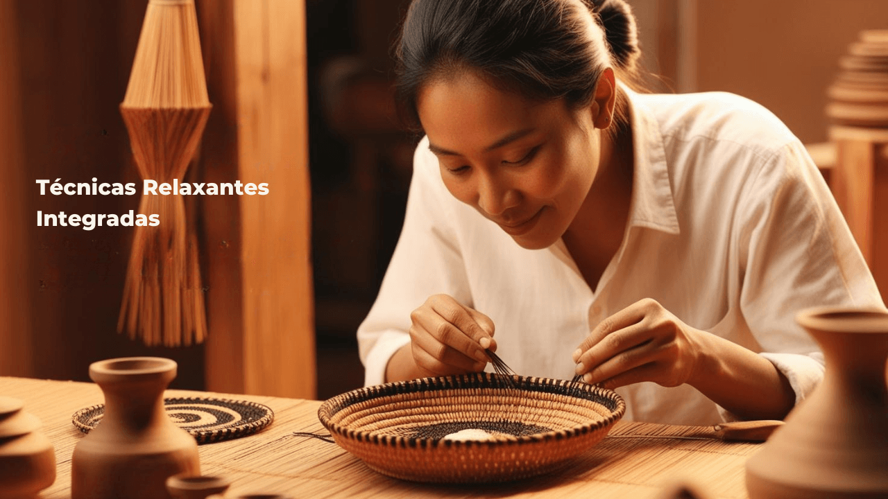 Artesanato Relaxante: Criando com Estilo e Tradição