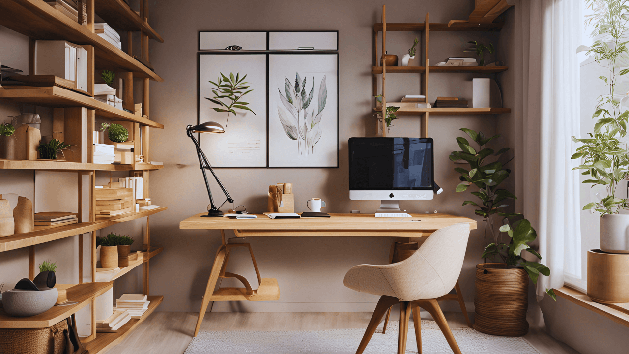 9 Ideias DIY para Decorar seu Home Office e Aumentar a Criatividade
