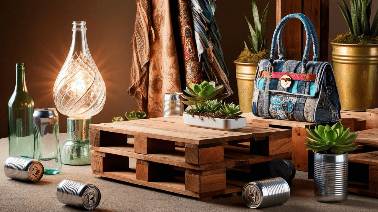 Do Lixo ao Luxo: Conceito de Upcycling, Artesanatos Incríveis para 2025