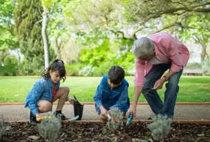 Espaços naturais para Crianças e idosos