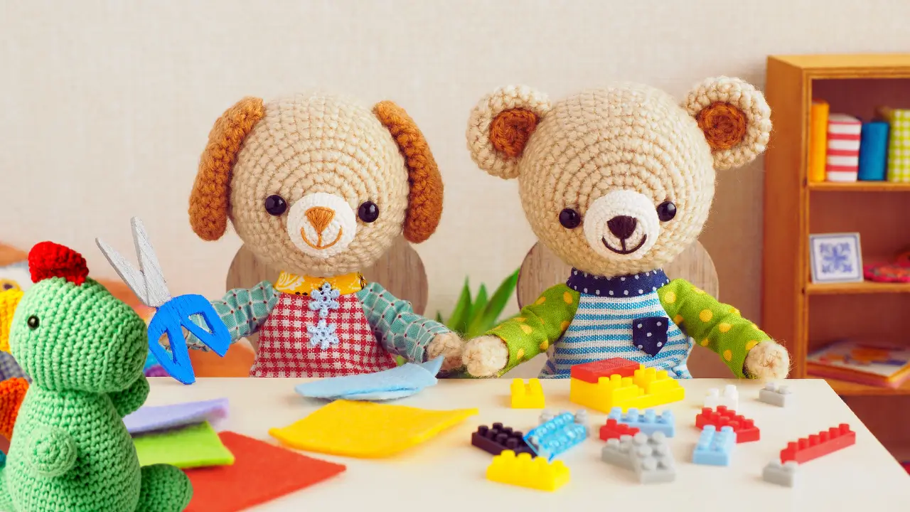 Amigurumis para Decorar o Quarto do Bebê