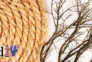 3 Projetos DIY com Galhos e Cordas para Decorar Sua Casa Gastando Pouco
