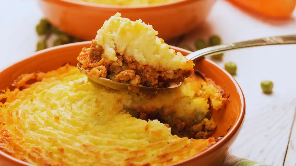 Escondidinho de Batata Doce com carne Moida nas suas receitas saudáveis.
