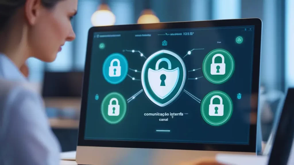 Canal interno de comunicação segura disponível para denúncias e apoio psicológico