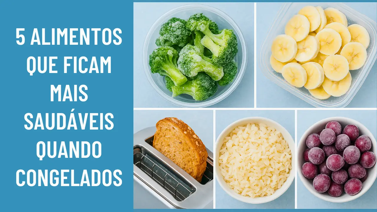 Alimentos Saudáveis Congelados: Descubra 5 que Podem Ser Mais Nutritivos