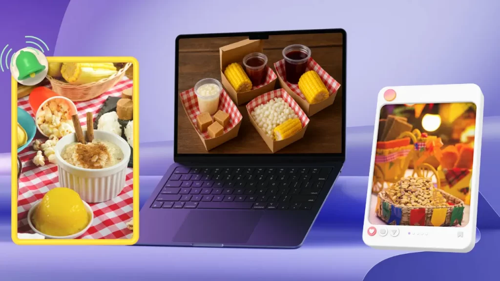 Mini kit com doces juninos prontos para vender e lucrar