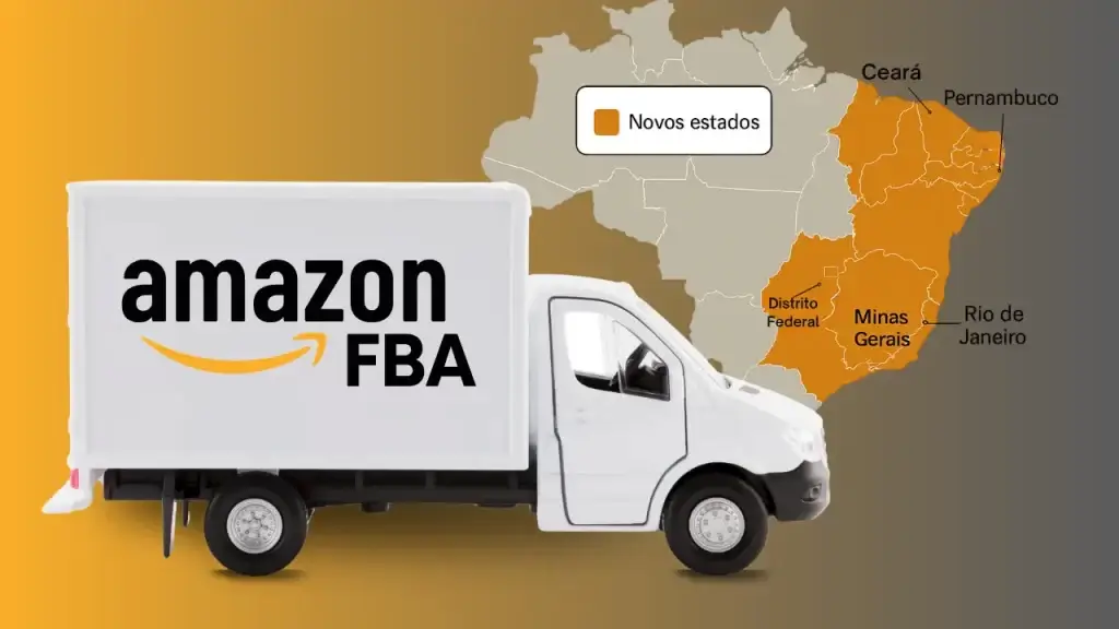Caminhão da Amazon presentes em 5 estados brasileiros
