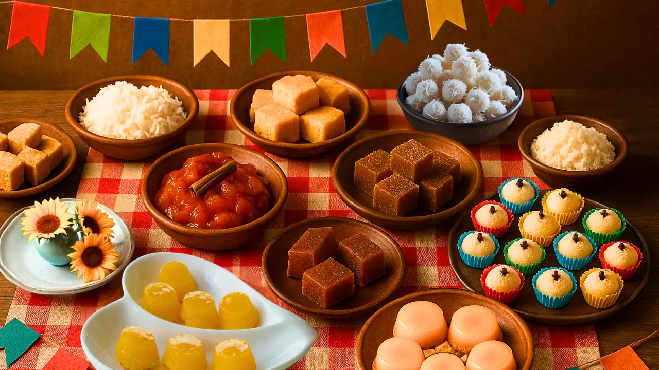 Doces de Festa Junina com Abóbora e Coco: Receitas que Fazem Sucesso