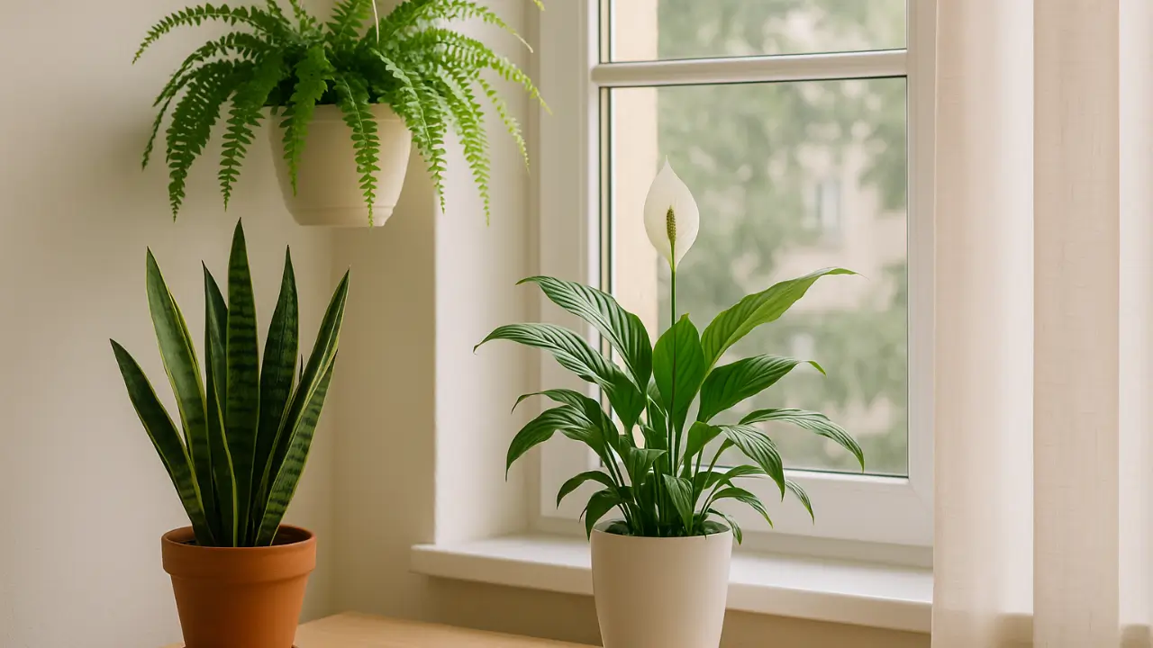 As 5 Melhores Plantas para Purificar o Ar e Evitar Mofo