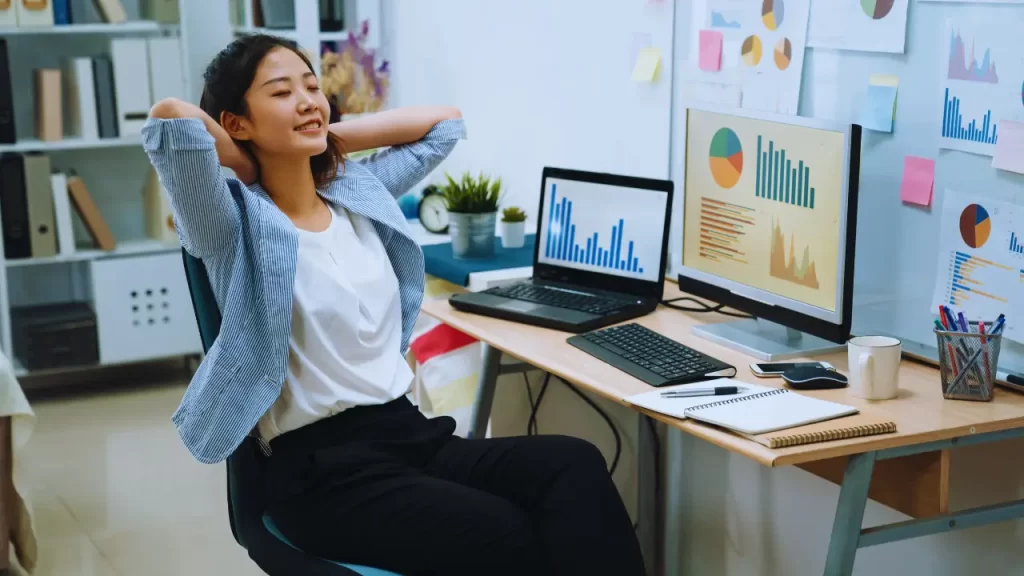 Pausa para bem-estar mental no trabalho digital e engajamento saudável