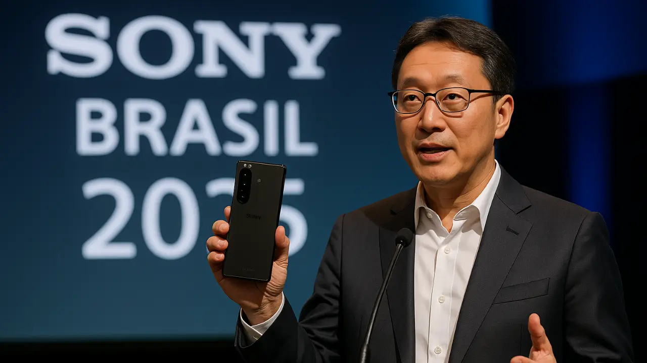 Retorno da Sony Brasil: 7 Lançamentos com Celular 5G e TV 8K para 2025