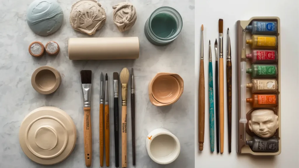 Materiais básicos para começar na cerâmica fria