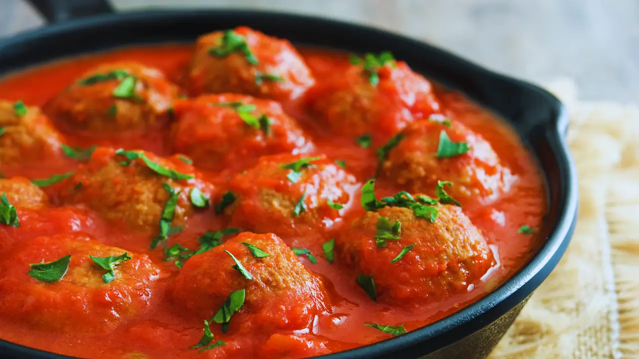 Receita de Almôndegas ao Molho Vermelho Suculentas