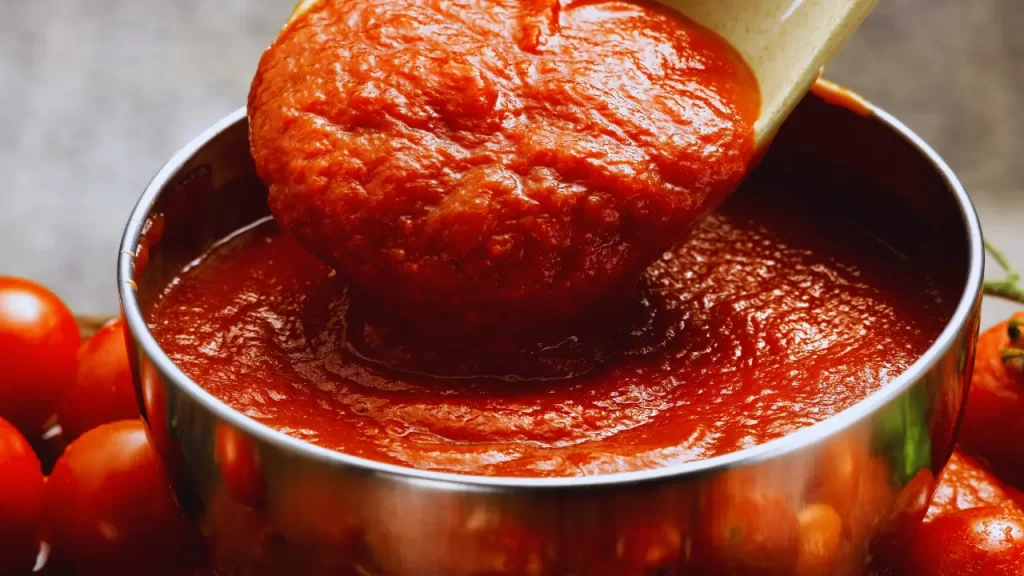 Molho vermelho para almôndegas suculentas