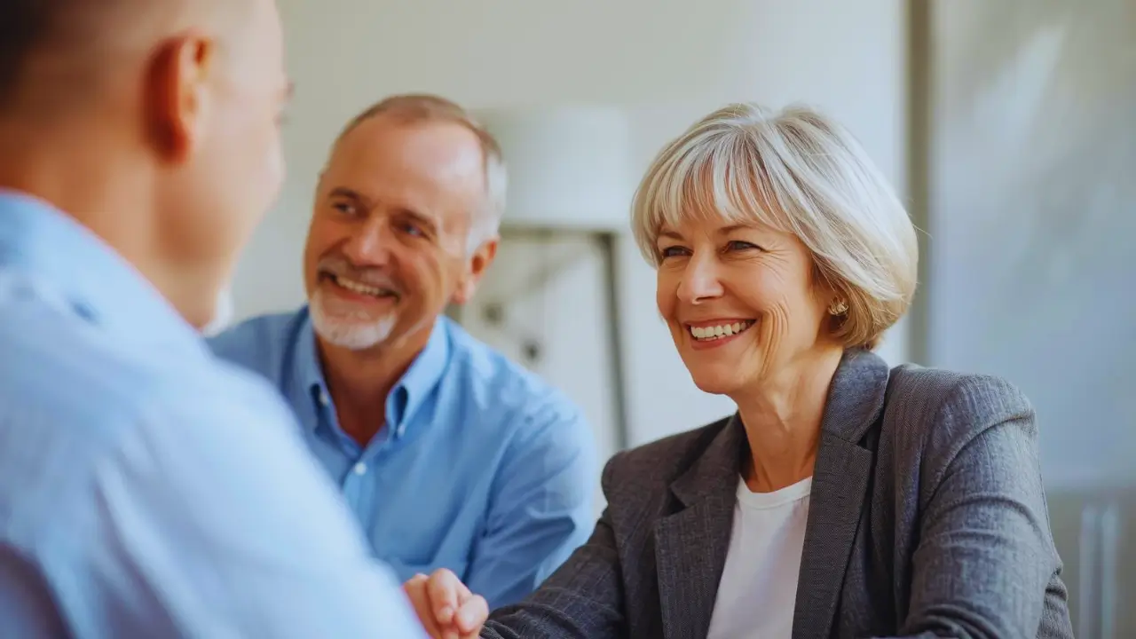 Recolocação profissional após os 50+, entrevista de emprego com confiança e otimismo