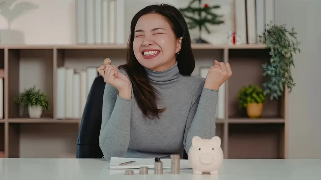 Metas financeiras de orçamento mensal simples