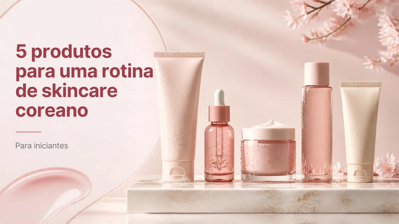 Skincare coreano para iniciantes.